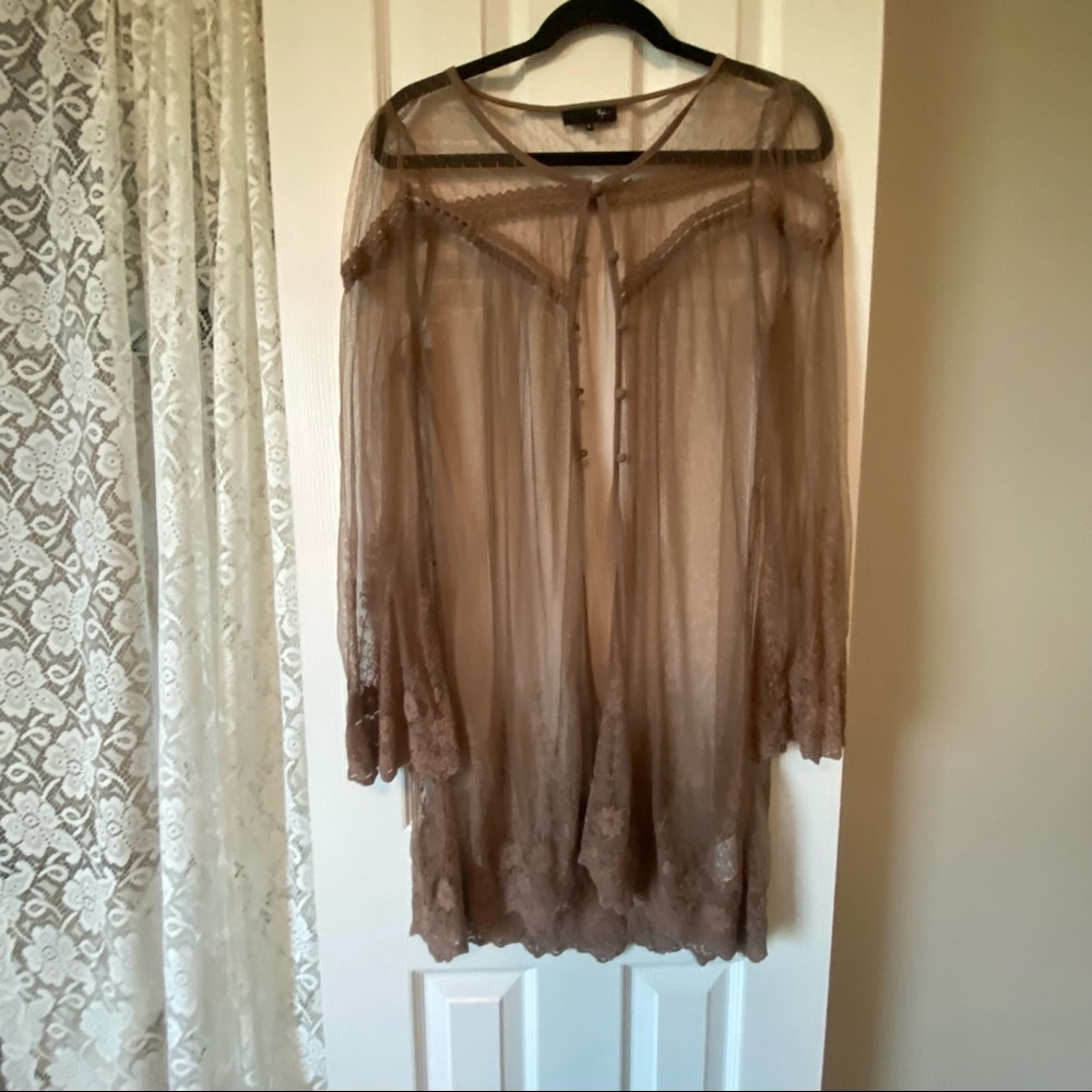 sheer top